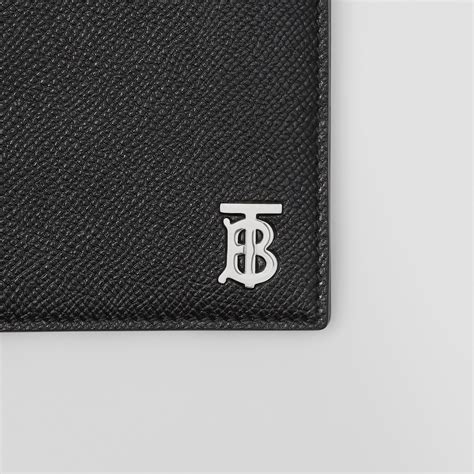 burberry grainy leather international bifold wallet|burberry wallet for men's sale.